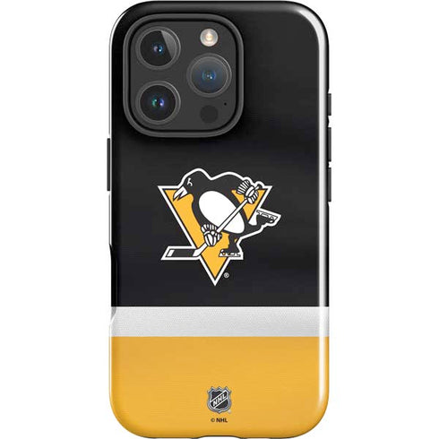 NHL Pittsburgh Penguins Jersey iPhone 16 Pro Impact Case